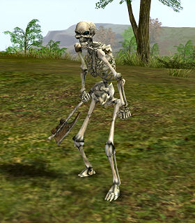 Skeleton Axeman
