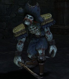 Pirate Zombie Captain