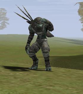 Delu Lizardman Headhunter